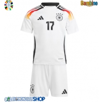Maglie da calcio Germania Florian Wirtz #17 Prima Maglia Bambino Europei 2024 Manica Corta (+ Pantaloni corti)